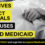 Call Gov. Abbott to Expand Medicaid graphic