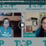 COVID-19 Town Hall with Texas Organizing Project and #SickofItTX